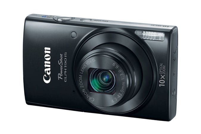 Best Camera for Hiking & Backpacking - Best Budget Camera - Canon Powershot Elph 190