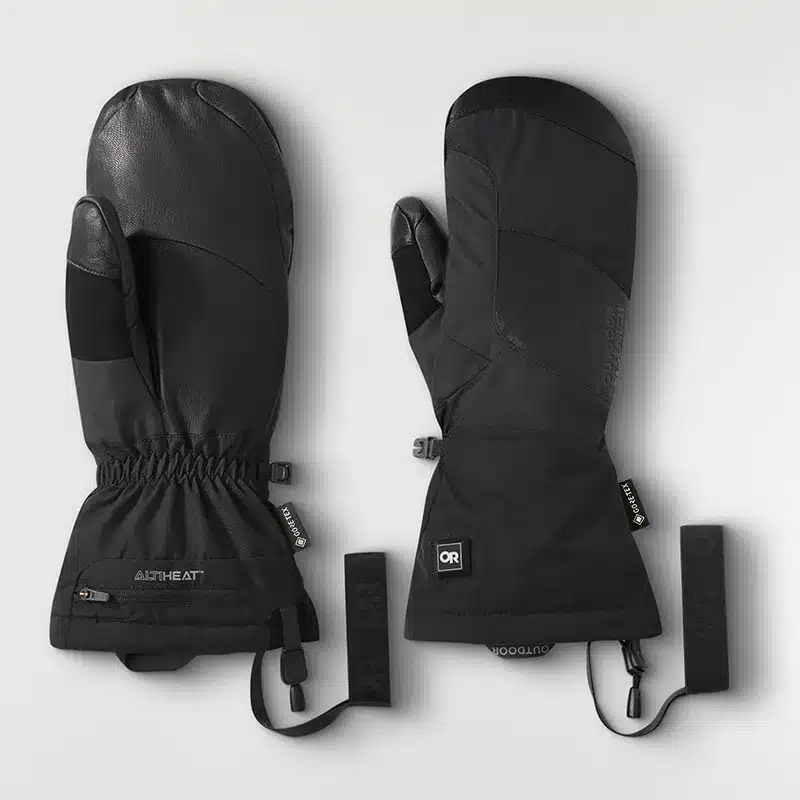 Best Heated Ski Gloves - Best For Extreme Cold - Outdoor Research Prevail Heated Gore-Tex Mitts