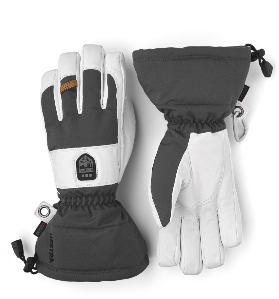 Best Heated Ski Gloves - Best Overall - Hestra Power Heater Gauntlet 5 Finger