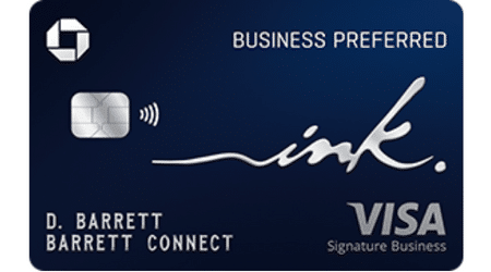 Best Credit Cards For Digital Nomads - Chase Ink Business Preferred