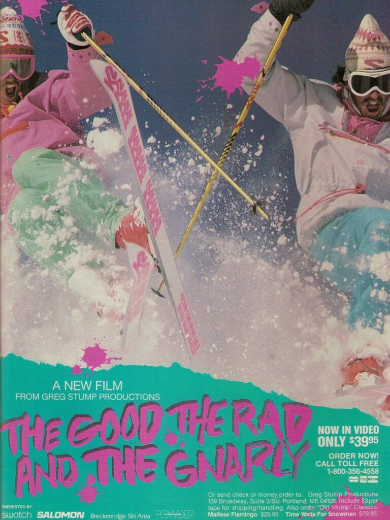 Best Ski Movies - The Good The Rad And The Gnarly