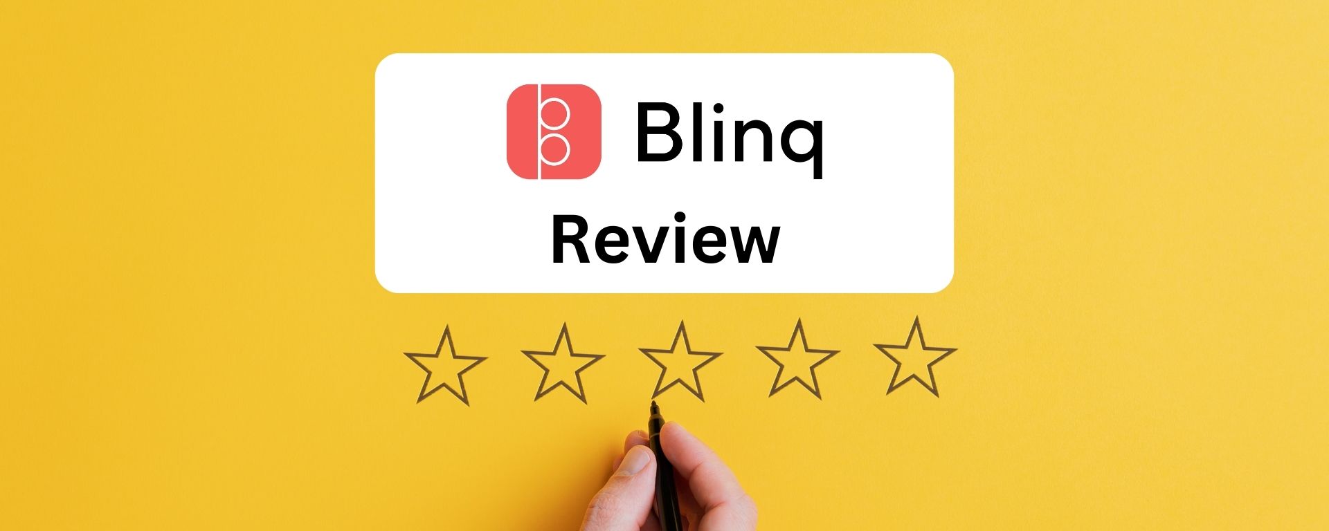 Blinq Business Card Review - Feature Image
