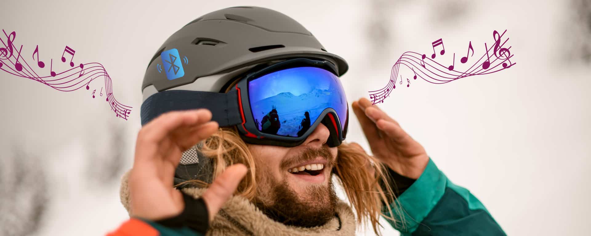 Best Bluetooth Ski Helmets - Feature Image